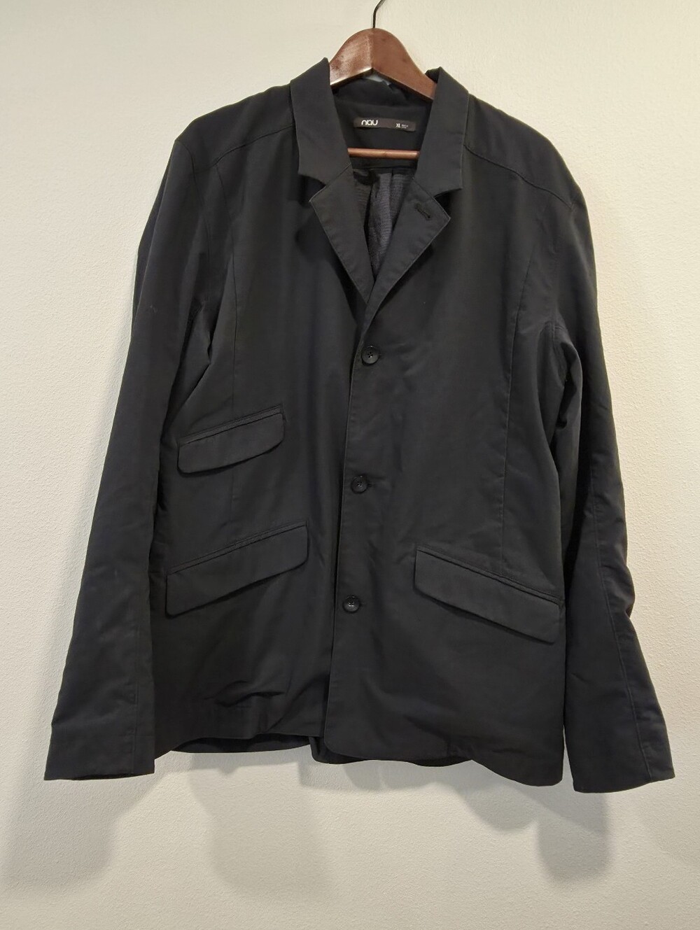 Nau Black Waterproof Riding Jacket